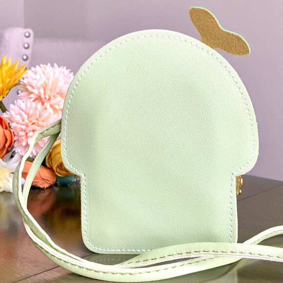 Whimsical Girl's Kids Mushroom Toadstool Fairy House Shaped Crossbody Purse Bag - Picture 10 of 10